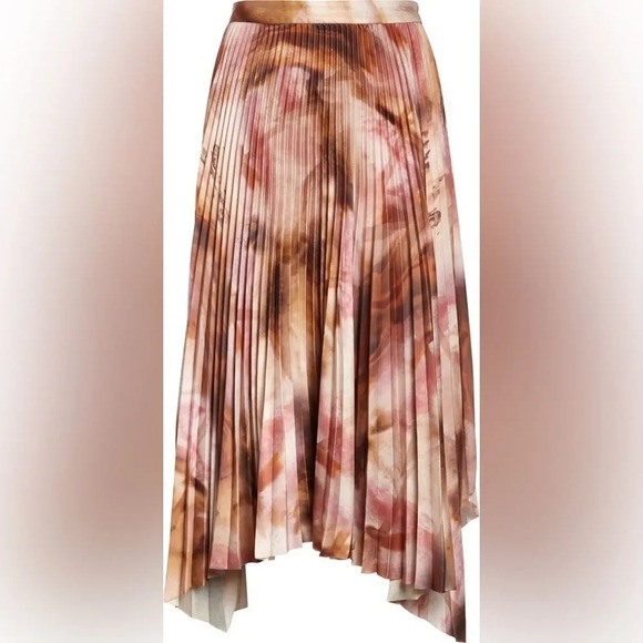 ALL SAINTS Lerin Amber Pleated Skirt‎ - Picture 1 of 9